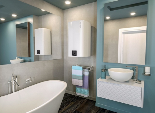 Elektryczny ogrzewacz wody z cyfrowym sterowaniem - Atlantic Steatite Cube / zdjęcie nr: 5