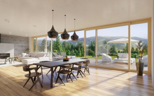 Red Dot Award: Product Design 2019 dla drzwi tarasowych HST-Sky Innoview FAKRO Red Dot Award: Product Design 2019 dla drzwi tarasowych HST-Sky Innoview FAKRO