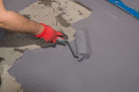 Nowa, elastyczna i uniwersalna hydroizolacja webertec Superflex D3 / zdjęcie nr: 2 Nowa, elastyczna i uniwersalna hydroizolacja webertec Superflex D3 / zdjęcie nr: 2