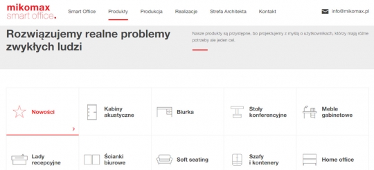 Nowa, elegancka strona Mikomax Smart Office / zdjęcie nr: 4