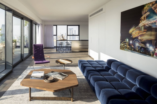Apartament pełen słońca - projekt pracowni Anderman Architects / zdjęcie nr: 5