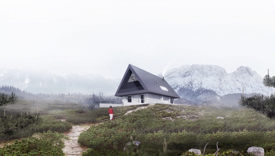 Dom z prywatnym Giewontem - projekt BXBstudio / zdjęcie nr: 1 Dom z prywatnym Giewontem - projekt BXBstudio / zdjęcie nr: 1