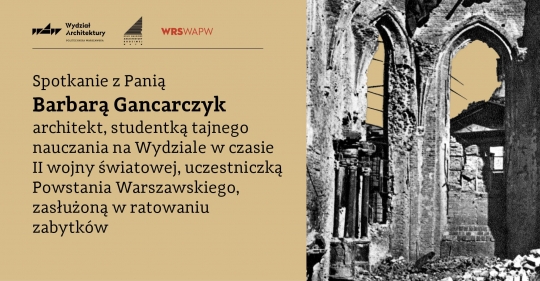 Architektura, historia, zabytki – Spotkanie – Barbara Gancarczyk Architektura, historia, zabytki – Spotkanie – Barbara Gancarczyk
