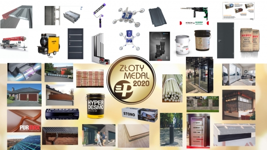 Poznaj ZŁOTYCH MEDALISTÓW Targów BUDMA 2020 Poznaj ZŁOTYCH MEDALISTÓW Targów BUDMA 2020