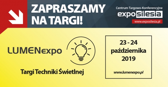 LUMENexpo 2019 – spotkanie świata nauki i biznesu LUMENexpo 2019 – spotkanie świata nauki i biznesu