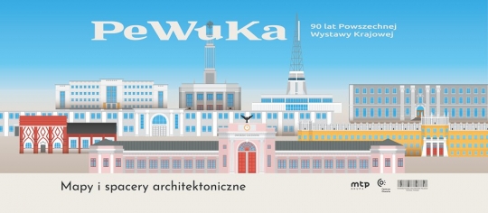 Spacer z&nbsp;mapami architektonicznymi - Śladami PeWuKi