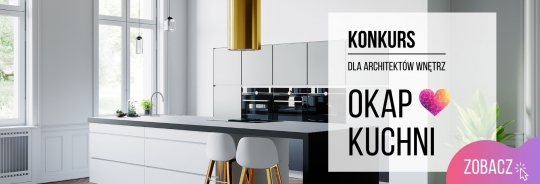 Najpiękniejsze kuchnie z kolorowymi okapami 💗 💛 💙 – konkurs dla architektów wnętrz Najpiękniejsze kuchnie z kolorowymi okapami 💗 💛 💙 – konkurs dla architektów wnętrz