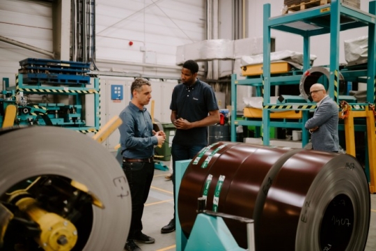 Wilfredo León w&nbsp;siedzibie Galeco / zdjęcie nr: 6