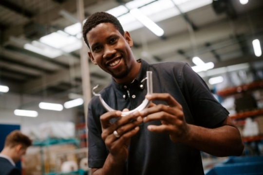 Wilfredo León w&nbsp;siedzibie Galeco / zdjęcie nr: 8