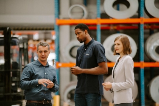 Wilfredo León w&nbsp;siedzibie Galeco / zdjęcie nr: 4