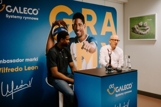 Wilfredo León w&nbsp;siedzibie Galeco / zdjęcie nr: 7