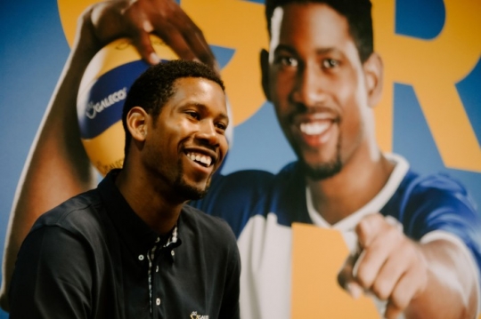 Wilfredo León w&nbsp;siedzibie Galeco / zdjęcie nr: 9