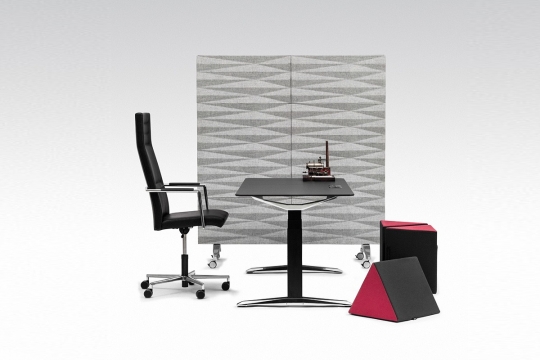 Przestrzeń biurowa pełna kolorów - eco pufy VANK_TRI / zdjęcie nr: 8