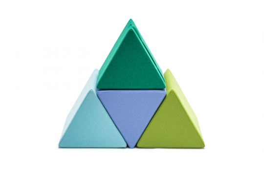 Przestrzeń biurowa pełna kolorów - eco pufy VANK_TRI / zdjęcie nr: 6