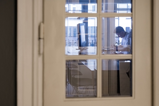 Niebagatelna przestrzeń – wnętrza pracowni projektowej Jankowski i&nbsp;Opyrchał / zdjęcie nr: 12