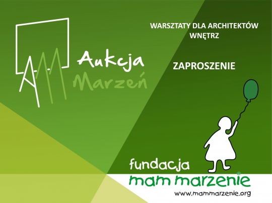 Zapraszamy na warsztaty Studio O. dla Fundacji Mam Marzenie Zapraszamy na warsztaty Studio O. dla Fundacji Mam Marzenie