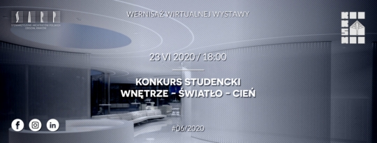 Wernisaż wirtualnej wystawy „Wnętrze – Światło – Cień” Wernisaż wirtualnej wystawy „Wnętrze – Światło – Cień”