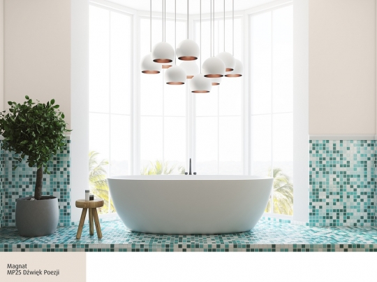 Łazienka w zielonych barwach - relaks, spokój, dobra energia / zdjęcie nr: 1 Łazienka w zielonych barwach - relaks, spokój, dobra energia / zdjęcie nr: 1