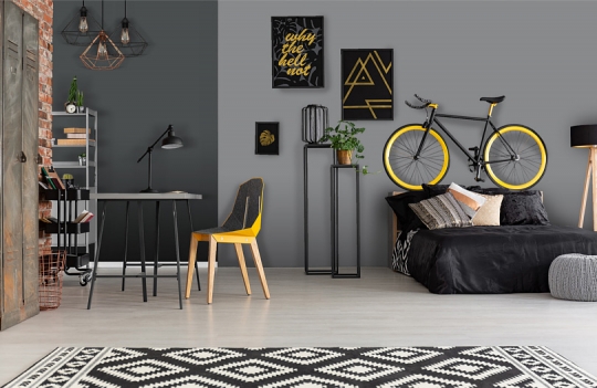 Nowoczesny, niebanalny, inspirujący - kolor antracytowy we wnętrzu / zdjęcie nr: 5 Nowoczesny, niebanalny, inspirujący - kolor antracytowy we wnętrzu / zdjęcie nr: 5