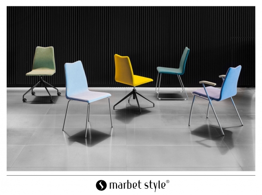 Minimalistycznie, wygodnie, kolorowo - krzesła CONFEE - nowość Marbet Style / zdjęcie nr: 1