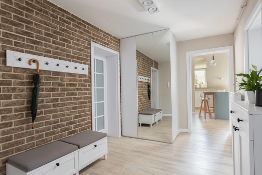 Mieszkanie na&nbsp;poddaszu w&nbsp;odcieniach błękitu / zdjęcie nr: 4