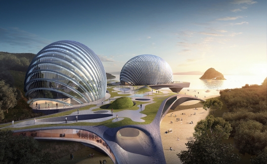 Niezwykły hotel Nudibranch - projekt pracowni SpActrum Niezwykły hotel Nudibranch - projekt pracowni SpActrum