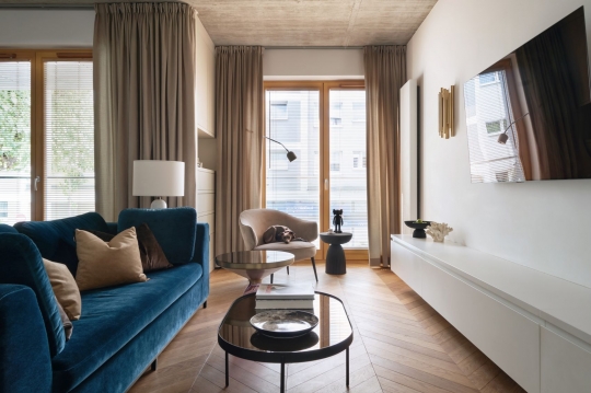 Przełamując schematy: elegancki azyl dla pary. Projekt pracowni BLACKHAUS / zdjęcie nr: 10