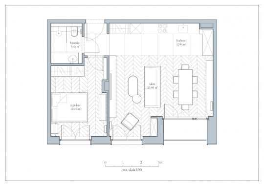 Przełamując schematy: elegancki azyl dla pary. Projekt pracowni BLACKHAUS / zdjęcie nr: 18