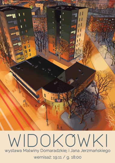 Wystawa Malwiny Domaradzkiej i&nbsp;Jana Jerzmańskiego - WIDOKÓWKI / zdjęcie nr: 2