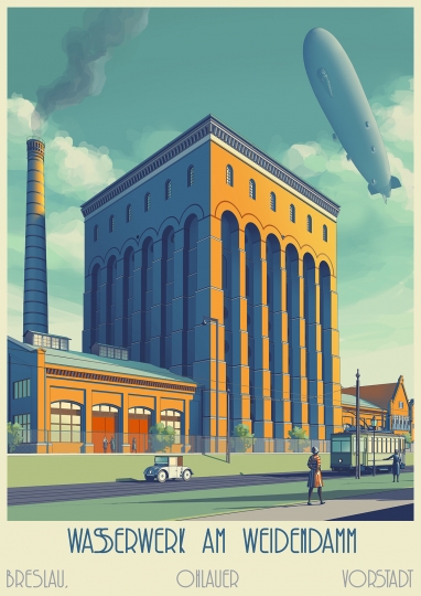 Miasto - z&nbsp;widokiem na&nbsp;wrocławską architekturę. Wystawa plakatów Jana Jerzmańskiego / zdjęcie nr: 4