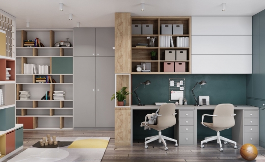 Tu mieszka kolor! Apartament w&nbsp;Krakowie autorstwa MIKOŁAJSKAstudio / zdjęcie nr: 9