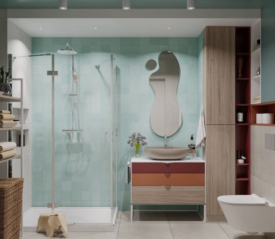 Tu mieszka kolor! Apartament w&nbsp;Krakowie autorstwa MIKOŁAJSKAstudio / zdjęcie nr: 11