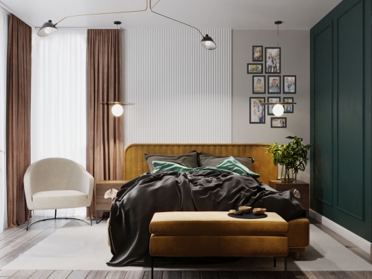 Tu mieszka kolor! Apartament w&nbsp;Krakowie autorstwa MIKOŁAJSKAstudio / zdjęcie nr: 5