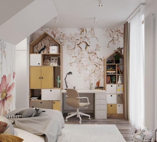 Tu mieszka kolor! Apartament w&nbsp;Krakowie autorstwa MIKOŁAJSKAstudio / zdjęcie nr: 8