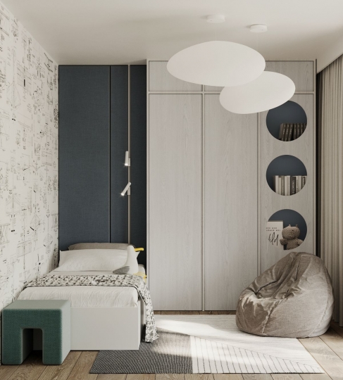 Kraina beżu i&nbsp;elegancji. Projekt domu dla czteroosobowej rodziny / zdjęcie nr: 11