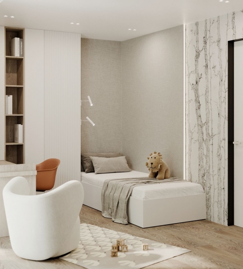 Kraina beżu i&nbsp;elegancji. Projekt domu dla czteroosobowej rodziny / zdjęcie nr: 12