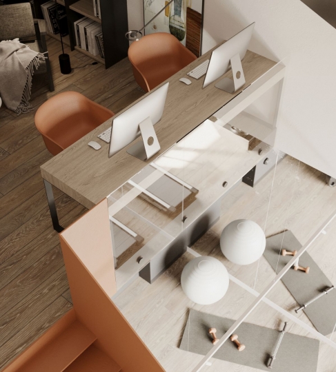 Kraina beżu i&nbsp;elegancji. Projekt domu dla czteroosobowej rodziny / zdjęcie nr: 14