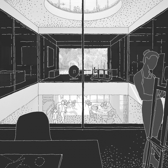 Projekt rozbudowy Muzeum Narodowego w&nbsp;Warszawie. Pracownia P2PA zajmuje I&nbsp;miejsce w&nbsp;konkursie! / zdjęcie nr: 14