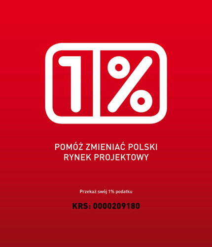 1 procent dla Stowarzyszenia Twórców Grafiki Użytkowej 1 procent dla Stowarzyszenia Twórców Grafiki Użytkowej