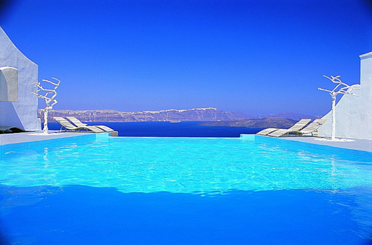 Błękitna kaldera Santorini / zdjęcie nr: 1 Błękitna kaldera Santorini / zdjęcie nr: 1