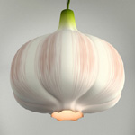 Lampa - czosnek