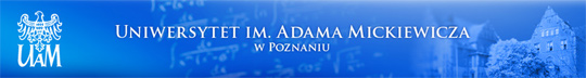 Uniwersytet im. Adama Mickiewicza w Poznaniu ogłasza konkurs na twórcze prace projektowe Uniwersytet im. Adama Mickiewicza w Poznaniu ogłasza konkurs na twórcze prace projektowe