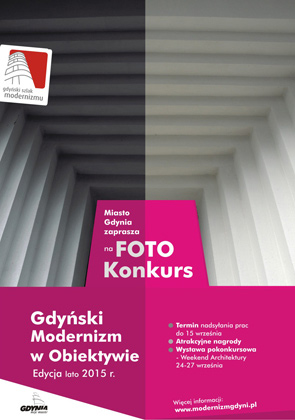 V edycja konkursu Gdyński Modernizm w obiektywie V edycja konkursu Gdyński Modernizm w obiektywie
