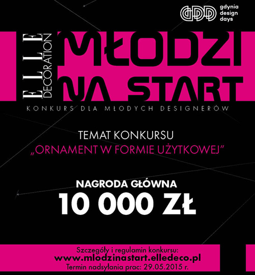 IV edycja konkursu dla młodych designerów IV edycja konkursu dla młodych designerów