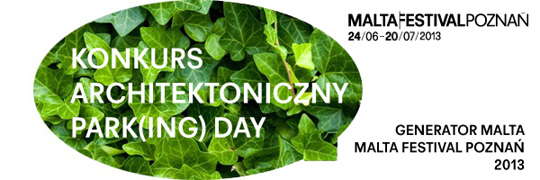 KONKURS ARCHITEKTONICZNY PARKING DAY KONKURS ARCHITEKTONICZNY PARKING DAY