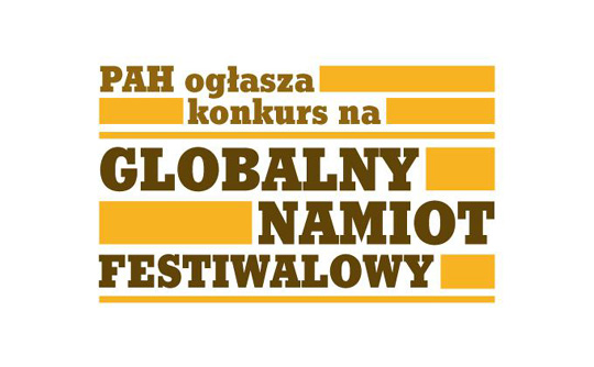 Konkurs PAH Globalny namiot festiwalowy Konkurs PAH Globalny namiot festiwalowy