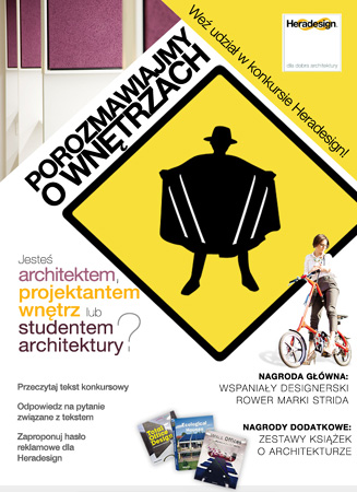 Porozmawiajmy o wnętrzach - wystartował konkurs firmy Heradesign Porozmawiajmy o wnętrzach - wystartował konkurs firmy Heradesign
