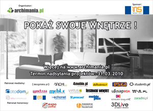 Pokaż swoje wnętrze - konkurs Archimania Pokaż swoje wnętrze - konkurs Archimania