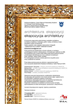 Architektura w obiektywie Architektura w obiektywie