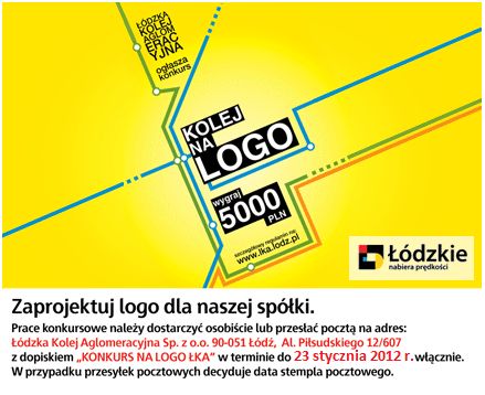Logotyp Łódzkiej Kolei Aglomeracyjnej Logotyp Łódzkiej Kolei Aglomeracyjnej